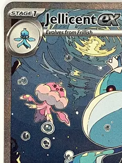 Jellicent ex NM SIR 168/086 Sv: White Flare Pokemon TCG Holo - Image 3