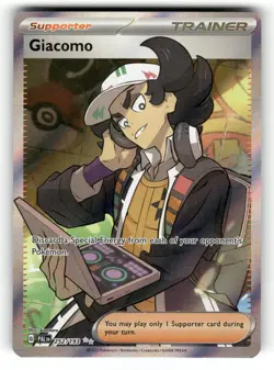Giacomo NM 252/193 Holo Paldea Evolved Pokemon Ultra Rare - Image 1
