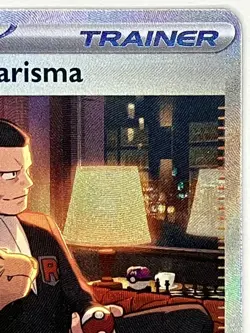 Giovanni's Charisma NM SIR 204/165 Sv: Scarlet & Violet 151 Pokemon TCG Holo - Image 4