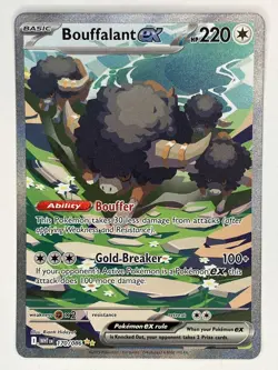 Bouffalant ex NM SIR 170/086 Sv: White Flare Pokemon TCG Holo - Image 1