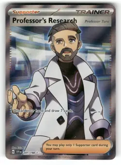 Professor's Research (Professor Turo) NM 241/198 Holo Scarlet & Violet Pokemon - Image 1