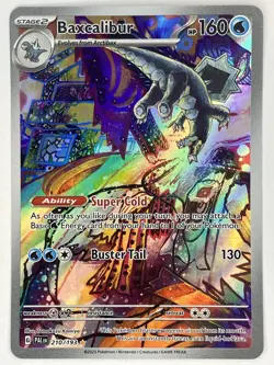Baxcalibur NM 210/193 Sv02: Paldea Evolved Pokemon TCG Holo - Image 1