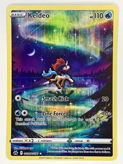 Keldeo NM GG07/GG70 SWSH: Crown Zenith: Galarian Gallery Pokemon TCG Holo - Image 1