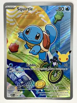 Squirtle NM 039 Me: Mega Evolution Promo Pokemon TCG Holo - Image 1