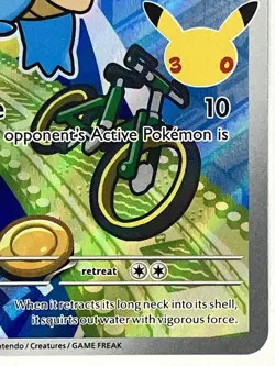 Squirtle NM 039 Me: Mega Evolution Promo Pokemon TCG Holo - Image 5