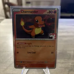 Pokemon Prize Pack Series 9 - Holo Stamped Charmander 011/094 PFL - Image 1