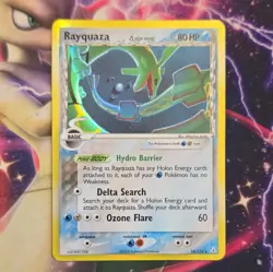 Rayquaza 16/110 Holon Phantoms Delta Species Holo Rare 80 HP Eng 2006 - Image 1