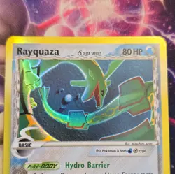 Rayquaza 16/110 Holon Phantoms Delta Species Holo Rare 80 HP Eng 2006 - Image 2