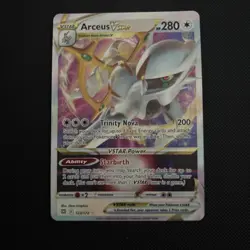 Arceus VSTAR 123/172 Holo VSTAR Rare Brilliant Stars Pokemon Near Mint - Image 1
