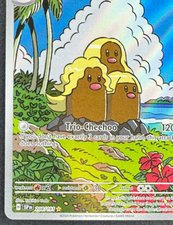 ALOLAN DUGTRIO 208/191 NM ILLUSTRATION RARE SURGING SPARKS POKEMON 2024 - Image 5