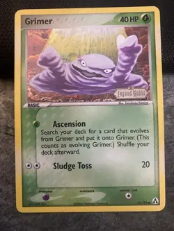 Grimer - 54/92 - Legend Maker Reverse Holo - Pokemon TCG - LP - Image 1