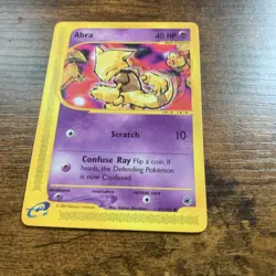 Pokemon TCG Abra Expedition 93/165 2002 WOTC E Reader LP Condition - Image 1