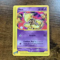 Pokemon TCG Abra Expedition 93/165 2002 WOTC E Reader LP Condition - Image 3