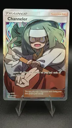 Pokemon TCG - Trainer - Channeler #232/236 Unified Minds Full Art Ultra Rare- MP - Image 2