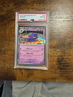 Pokemon TCG Gengar 094/165 Sv Scarlet & Violet 151 Holo Rare PSA 10 EN - Image 1