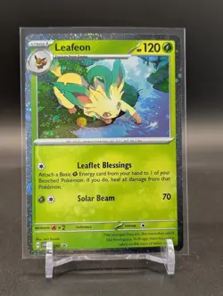(10x) Leafeon SVP 170 - Cosmos Holo SWIRL 🌀 Prismatic Evolutions Promo - NM/M - Image 1
