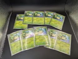 (10x) Leafeon SVP 170 - Cosmos Holo SWIRL 🌀 Prismatic Evolutions Promo - NM/M - Image 2