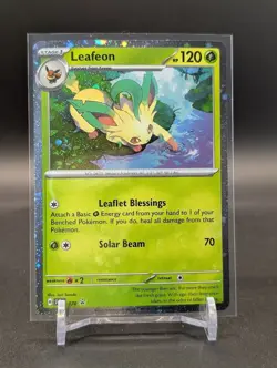 (10x) Leafeon SVP 170 - Cosmos Holo SWIRL 🌀 Prismatic Evolutions Promo - NM/M - Image 3