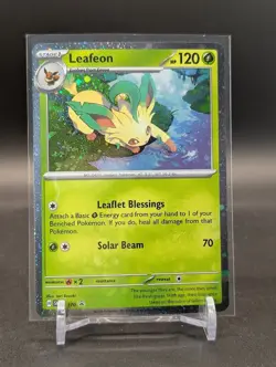 (10x) Leafeon SVP 170 - Cosmos Holo SWIRL 🌀 Prismatic Evolutions Promo - NM/M - Image 4