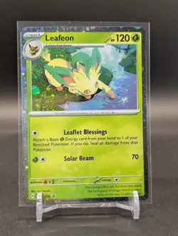 (10x) Leafeon SVP 170 - Cosmos Holo SWIRL 🌀 Prismatic Evolutions Promo - NM/M - Image 5