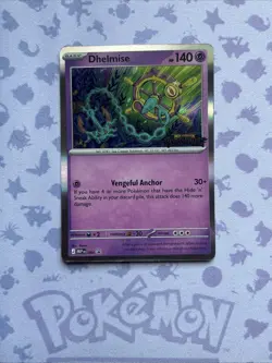Pokemon TCG Dhelmise MEP 084 Pitch Black Pre-release stamped promo NM - Image 1