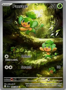 PANSAGE 089/086 HOLO BLACK BOLT POKEMON - Image 1