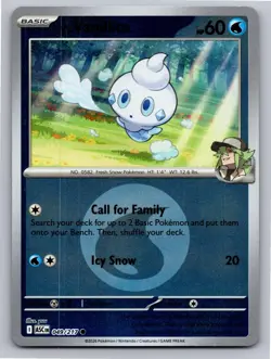 N's Vanillite (Energy Symbol) 049/217 Ascended Heroes Pokemon Reverse Holo NM - Image 1