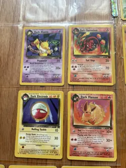 Pokemon Cards, Team Rocket Lot, Some Duplicates - Image 2