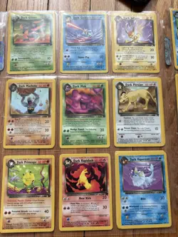 Pokemon Cards, Team Rocket Lot, Some Duplicates - Image 3