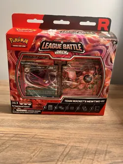 Pokemon TCG Team Rocket's Mewtwo ex League Battle Deck Sealed - Image 1