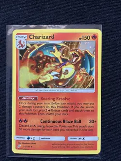 Pokemon Charizard Holo Card Team Up 14/181 (Costco Exclusive Cosmos Holo) - Image 4