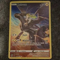 Pokemon Zekrom TG05/TG30 Swsh09 Brilliant Stars TG Ultra Rare Holo HP 130 ENG - Image 1