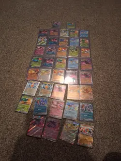 107x EX (41)/mega ex (66) Card Pokemon Cards Joblot Bundle Mint Condition Rare - Image 1