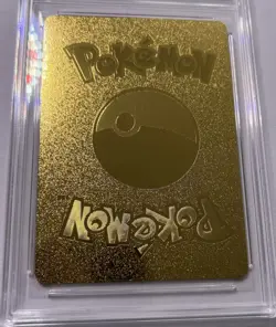 Pokemon Charizard Vmax HP330 gold foil card - Image 3