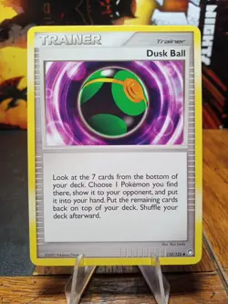 2007 Pokemon Mysterious Treasures Dusk Ball #110 - Image 1