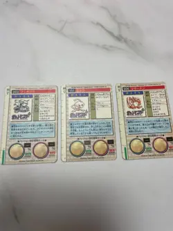 Pokemon Carddass Green 3 Holo Prism Bandai Vending Series 1996 Japanese Cards - Image 2