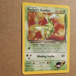 Rocket's Scyther 013/132 Pokemon Gym Heroes Holo - Image 2