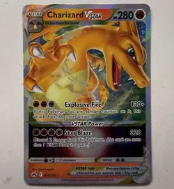 Charizard VSTAR 019/159 Crown Zenith Ultra Rare Holo Pokemon Card LP - Image 1