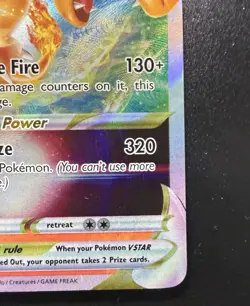 Charizard VSTAR 019/159 Crown Zenith Ultra Rare Holo Pokemon Card LP - Image 4