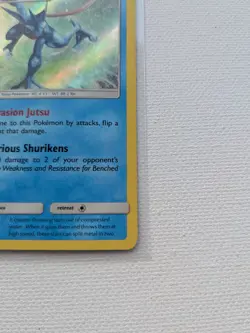 Greninja 9/18 Detective Pikachu Pokemon Holo NM - Image 3
