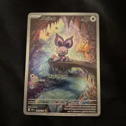 POKEMON - NOIBAT - 169/159 - ILLUSTRATION RARE - S&V JOURNEY TOGETHER - NEW - Image 1