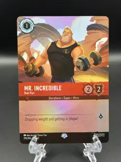Mr. Incredible Bob Parr 215/204 Epic Holofoil Wilds Unknown NM Disney Lorcana - Image 1