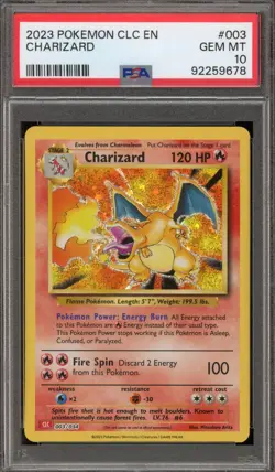 Pokemon Charizard Classic Charizard & Ho-Oh ex Deck Holo #003 PSA 10 Gem Mint - Image 1