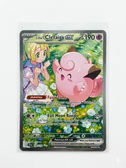 Lillie's Clefairy ex - 184/159 SIR SV09: Journey Together - Pokemon Card - NM - Image 1