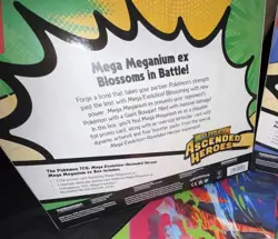 3 Pokemon TCG Ascended Heroes Mega ex Box Bundle Feraligatr Emboar Meganium New - Image 3