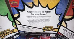 3 Pokemon TCG Ascended Heroes Mega ex Box Bundle Feraligatr Emboar Meganium New - Image 4