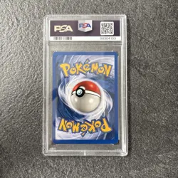 Pokemon PSA 8 NM-MT Alakazam 1/102 Base Set WOTC Vintage Rare Holo 1999 - Image 2