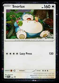 Snorlax 122 Promo Scarlet & Violet Pokemon Near Mint - Image 1