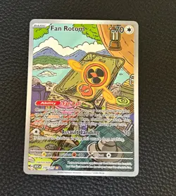 Pokemon TCG Fan Rotom 250/217 Ascended Heroes Illustration Rare Holo EN - Image 1