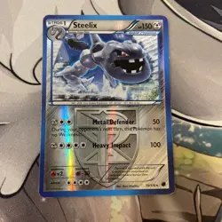 Steelix (Team Plasma) 79/116 Plasma Freeze - Reverse Holo Rare Pokemon 2013 - MP - Image 3